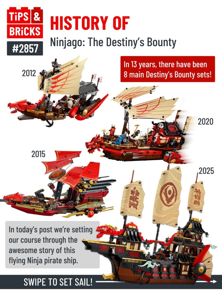 HISTORY OF Ninjago: The Destiny's Bounty