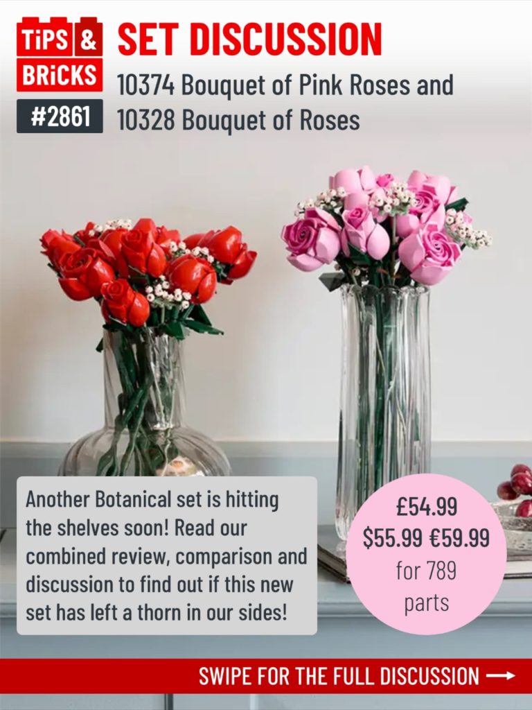 SET DISCUSSION - 10374 Bouquet of Pink Roses and 10328 Bouquet of Roses