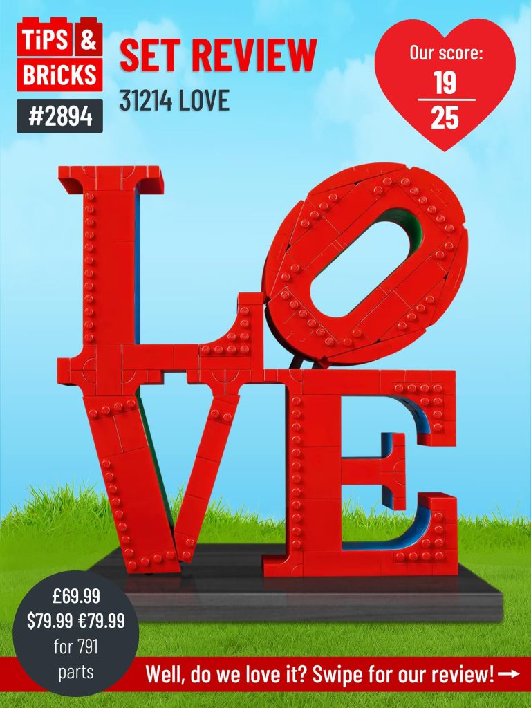 SET REVIEW: 31214 LOVE