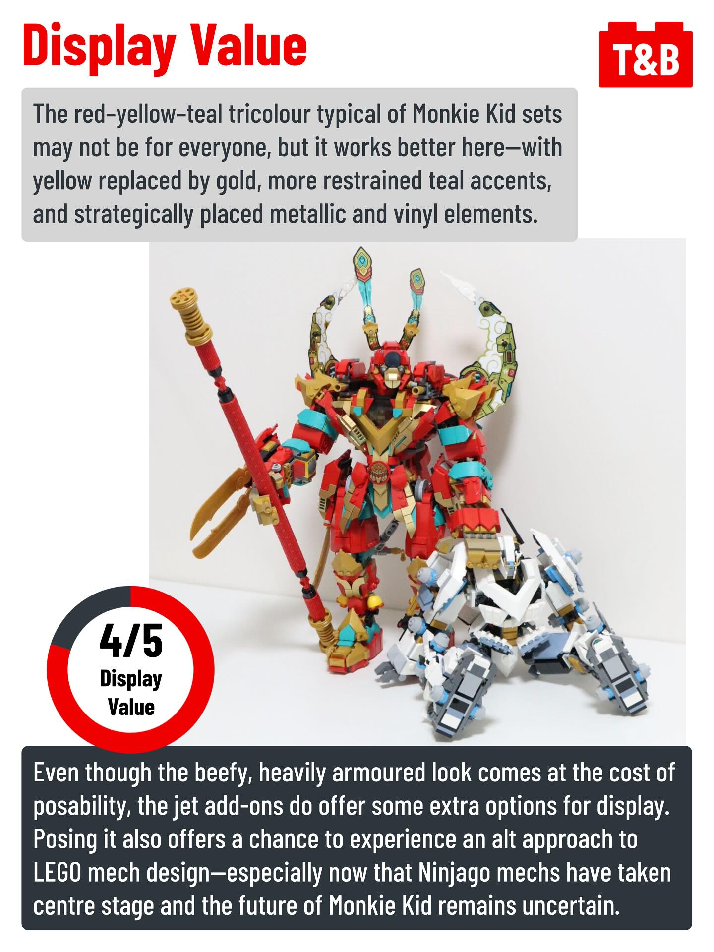 2904 SET REVIEW: Monkey King Ultra Mech (80045). - Tips&Bricks