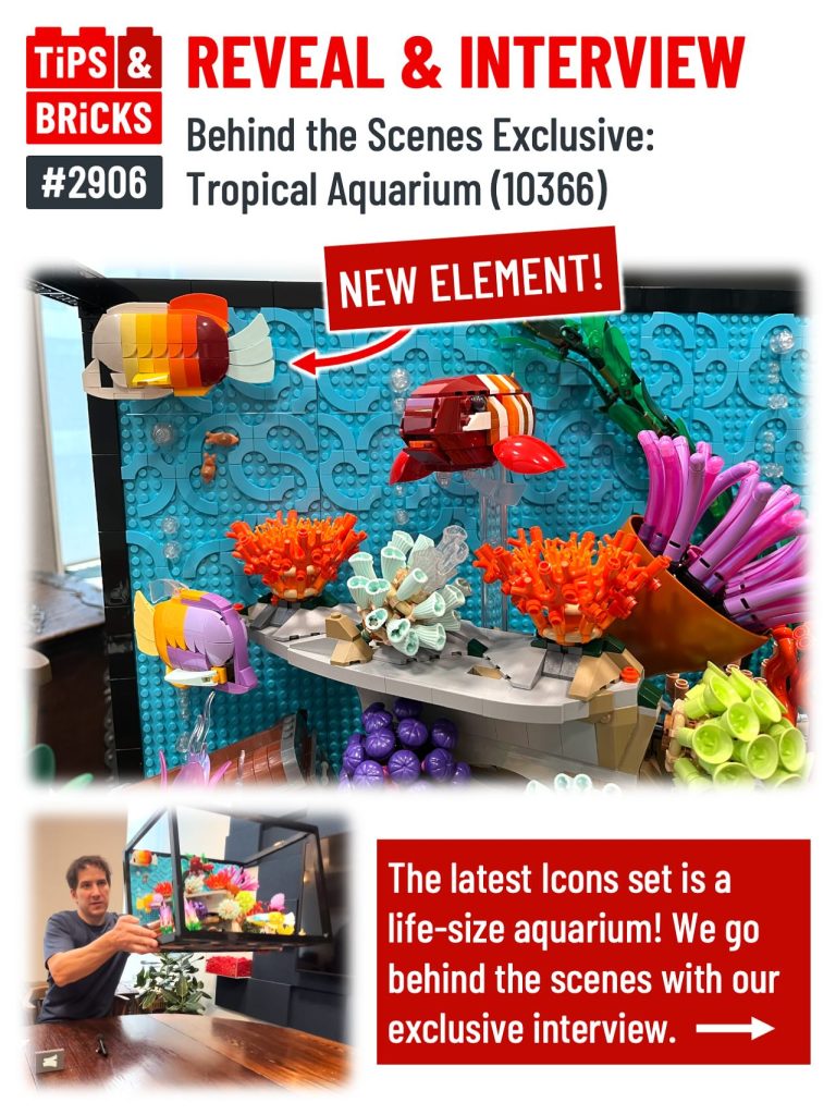 REVEAL & INTERVIEW - Behind the Scenes Exclusive: Tropical Aquarium (10366)