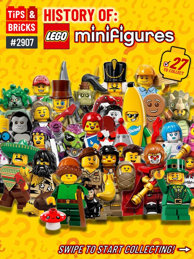 HISTORY OF: LEGO minifigures