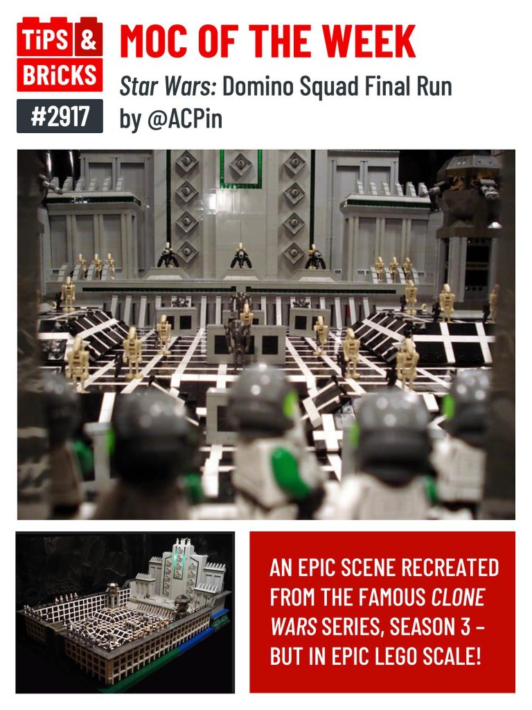 MOC OF THE WEEK - Star Wars: Domino Squad Final Run by @ACPin