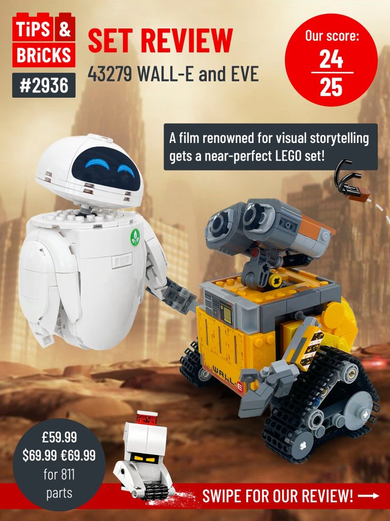 SET REVIEW: 43279 WALL-E and EVE