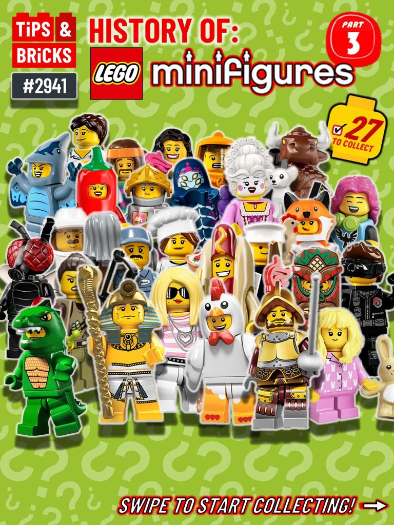 HISTORY OF: LEGO Minifigures Part 3
