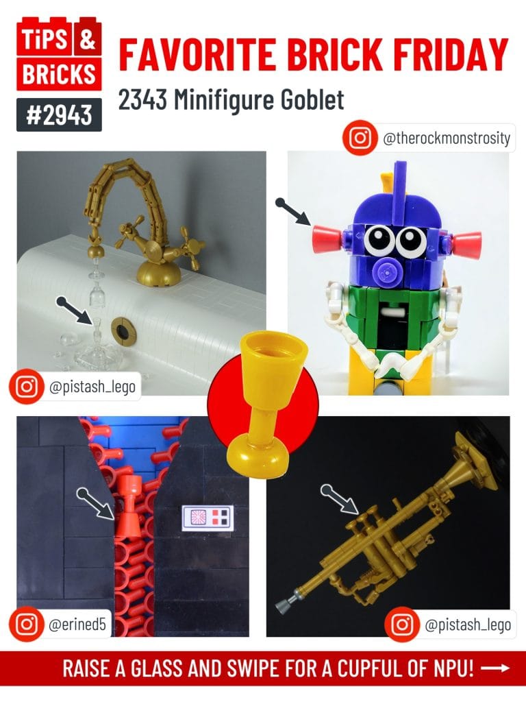 FAVORITE BRICK FRIDAY: 2343 Minifigure Goblet