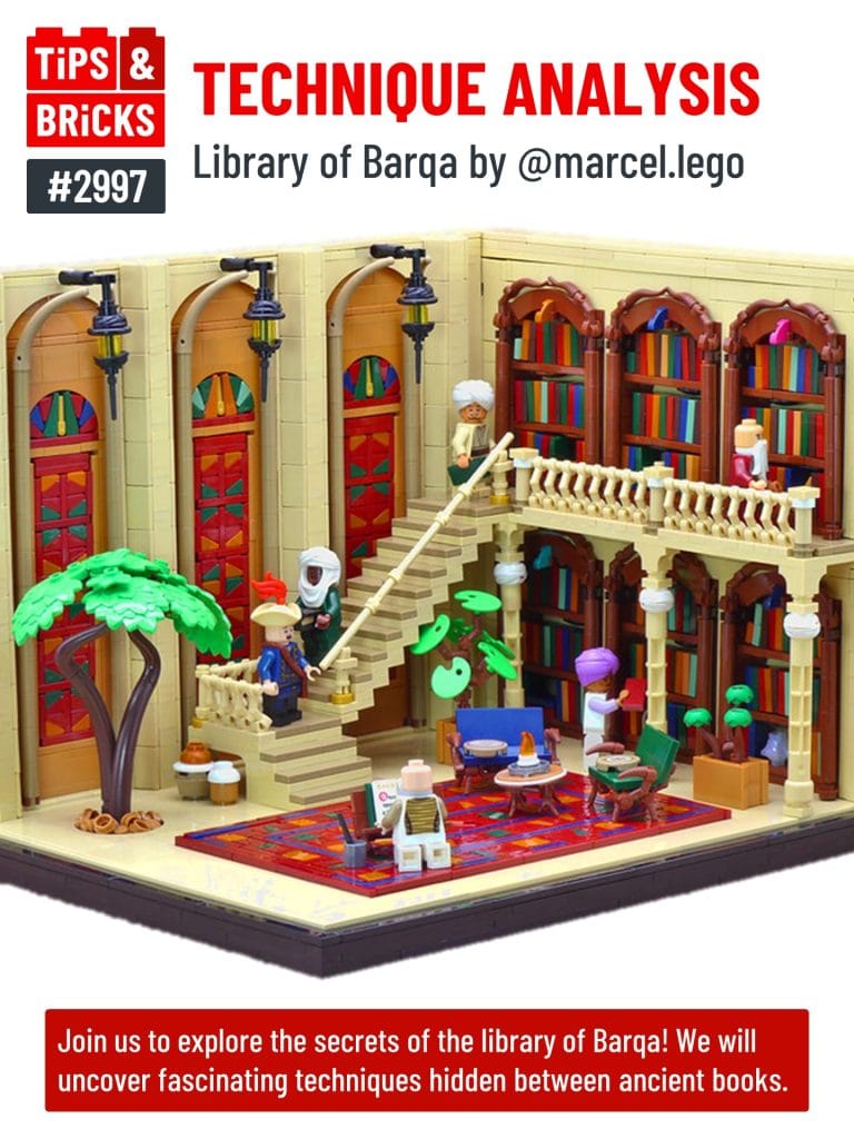 TECHNIQUE ANALYSIS: Library of Barqa by @marcel.lego