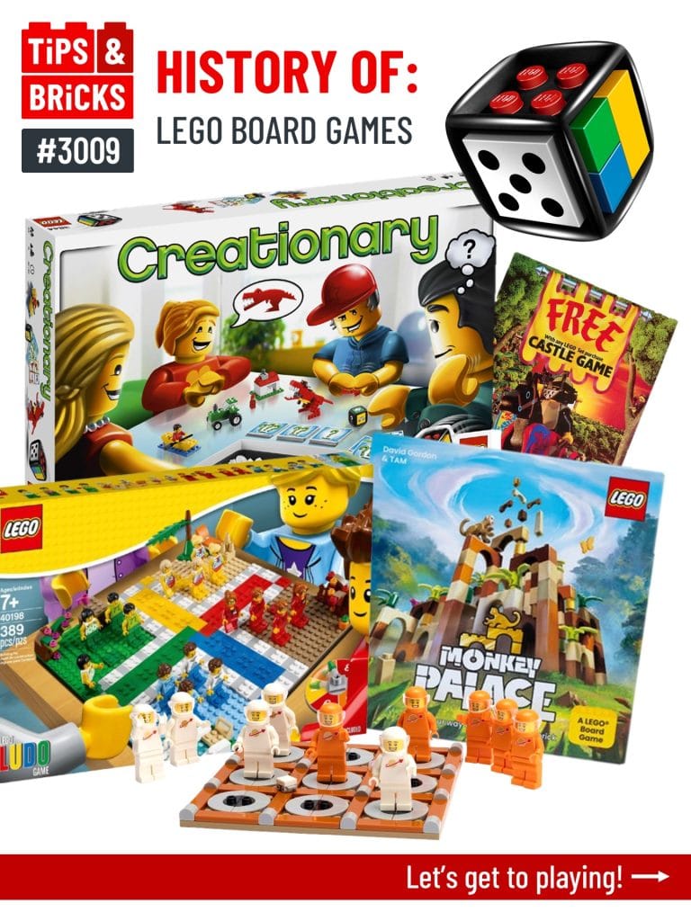 HISTORY OF: LEGO Board Games