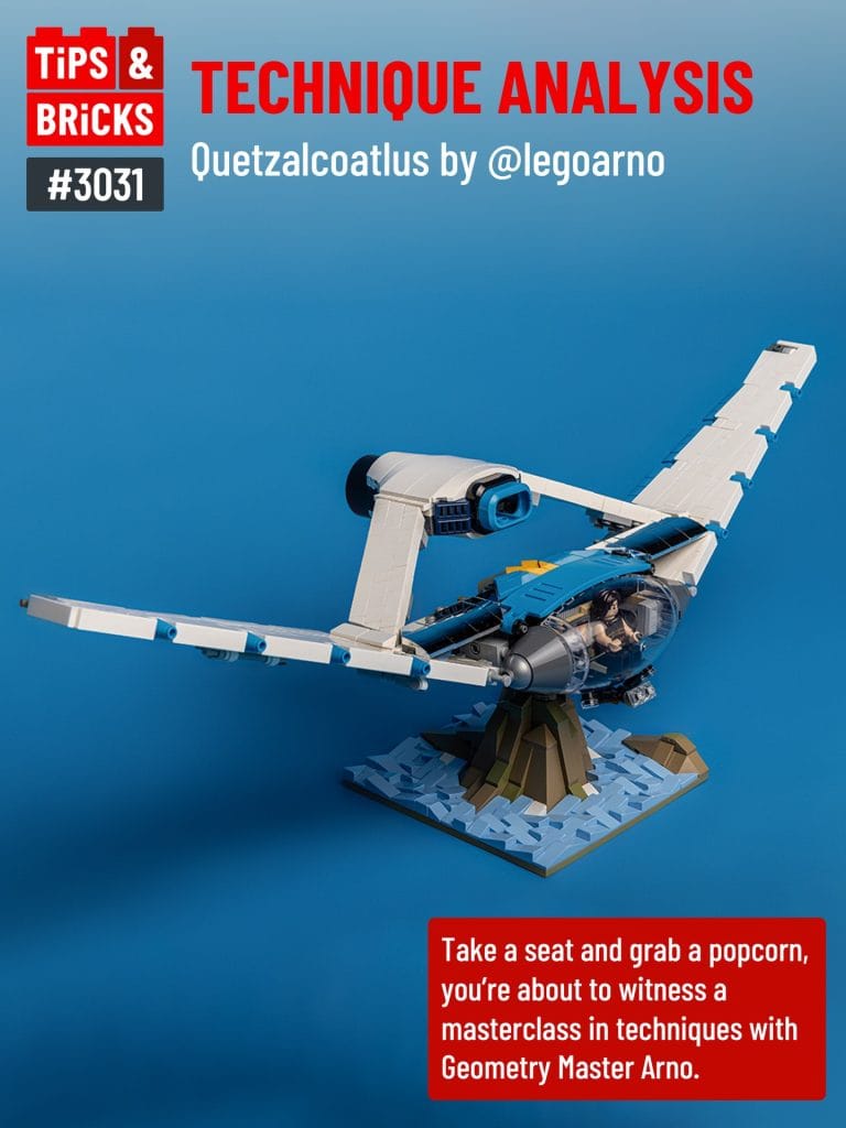 TECHNIQUE ANALYSIS: Quetzalcoatlus by @legoarno