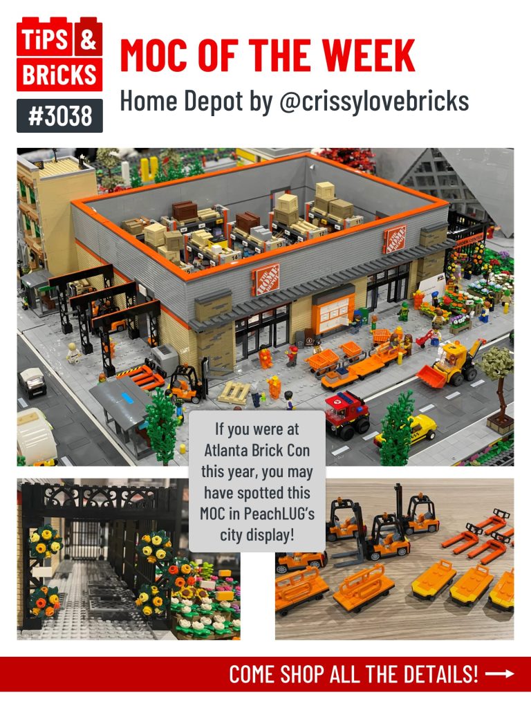 MOC OF THE WEEK: Home Depot by @crissylovebricks