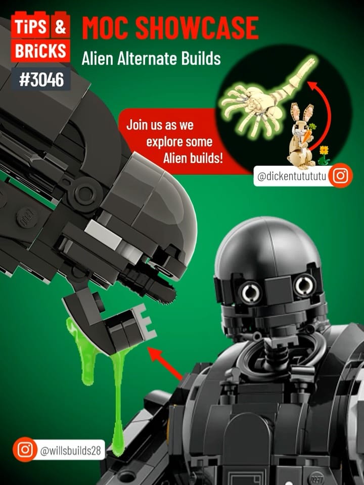 MOC SHOWCASE: Alien Alternate Builds