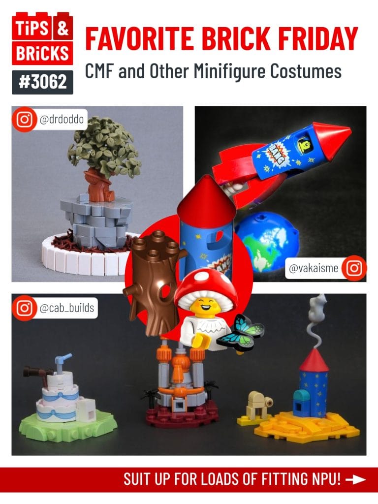 FAVORITE BRICK FRIDAY: CMF and Other Minifigure Costumes