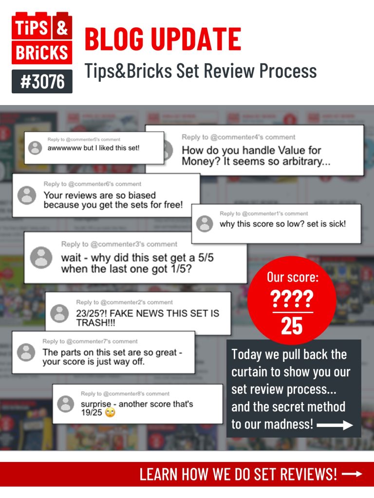 BLOG UPDATE: How We Do Set Reviews.