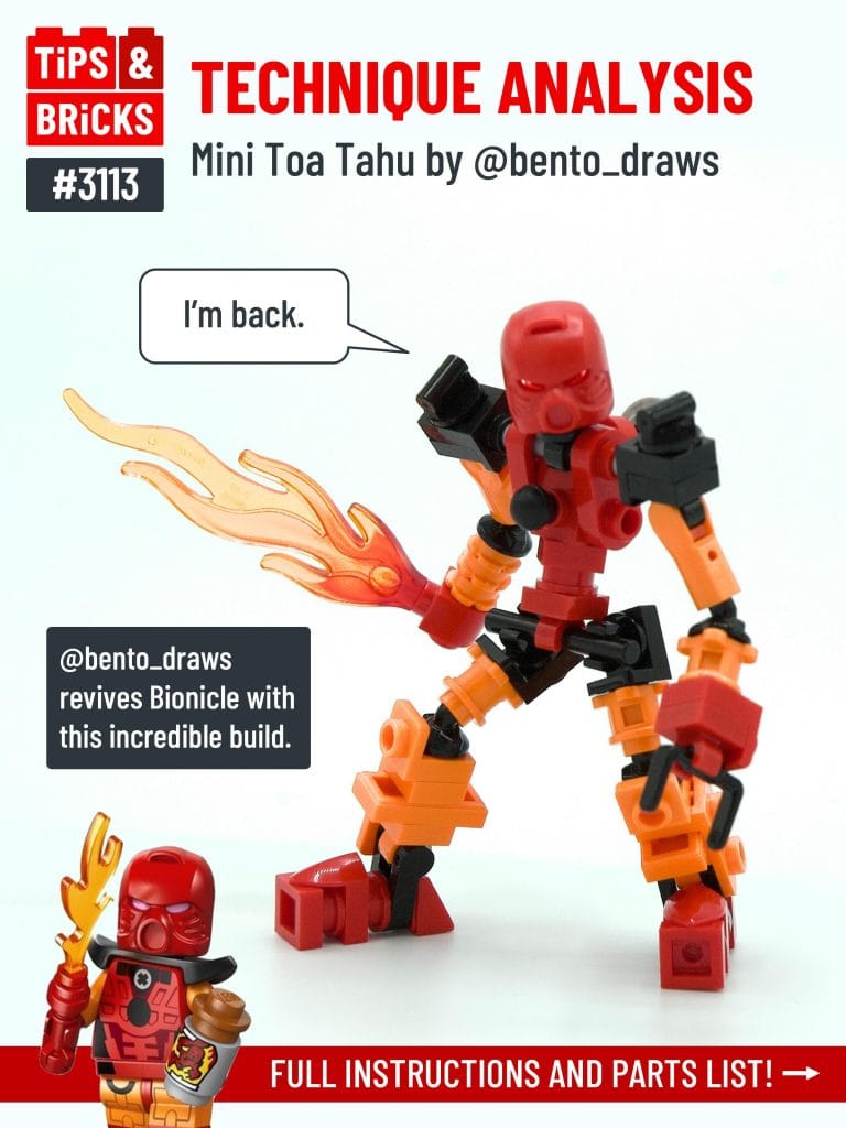 TECHNIQUE ANALYSIS: Mini Toa Tahu by @bento_draws