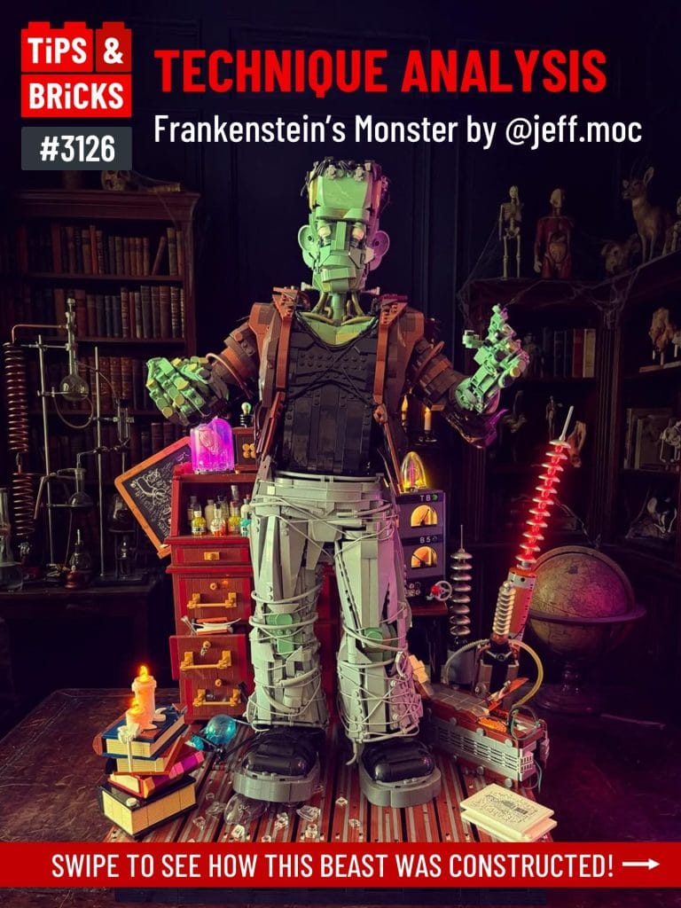 TECHNIQUE ANALYSIS: Frankenstein's Monster by @jeff.moc