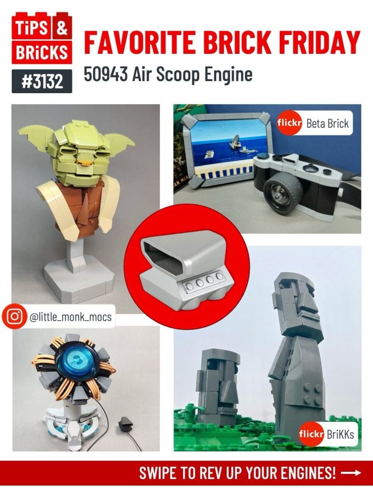 FAVORITE BRICK FRIDAY: 50934 Air Scoop Engine