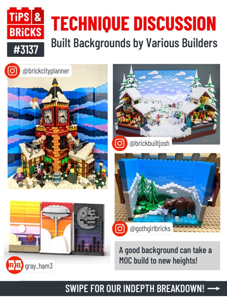 TECHNIQUE DISCUSSION: Built Backgrounds by Various Builders