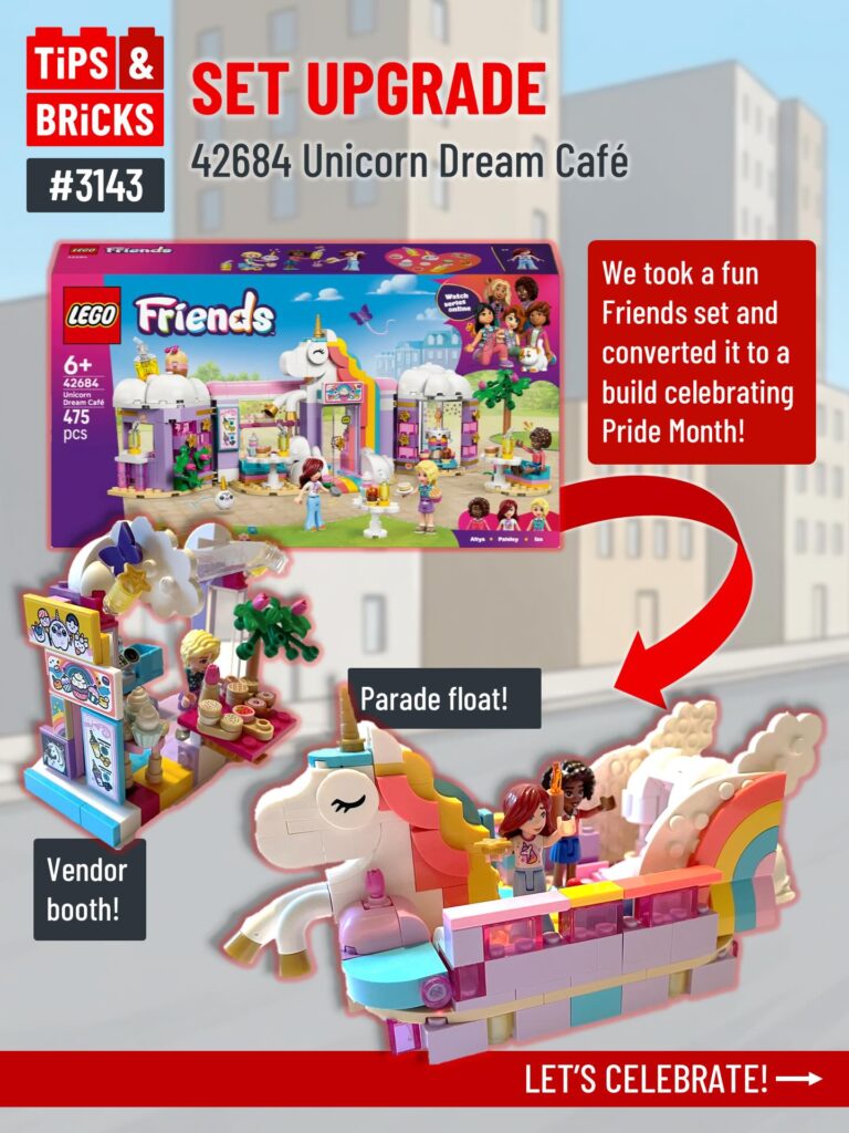SET UPGRADE: 42684 Unicorn Dream Café