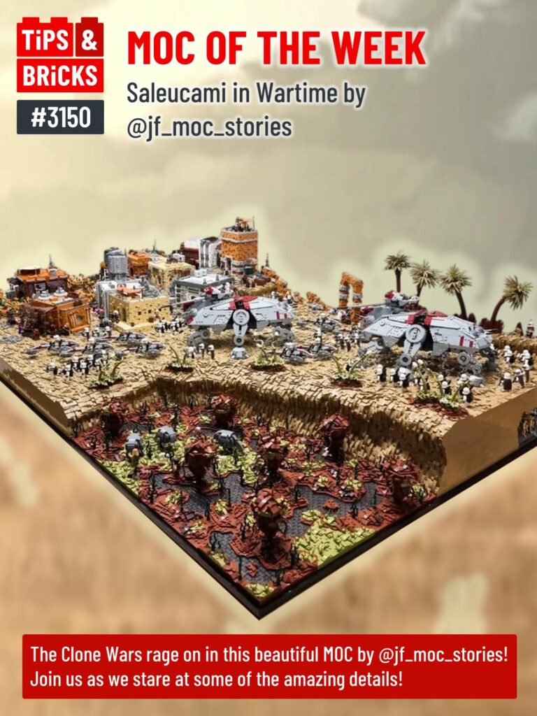 MOC OF THE WEEK: Saleucami in Wartime by @jf_moc_stories