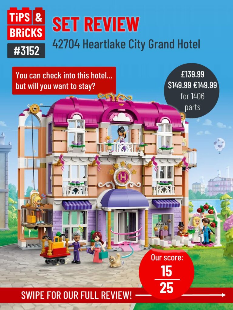 SET REVIEW: Heartlake City Grand Hotel 42704