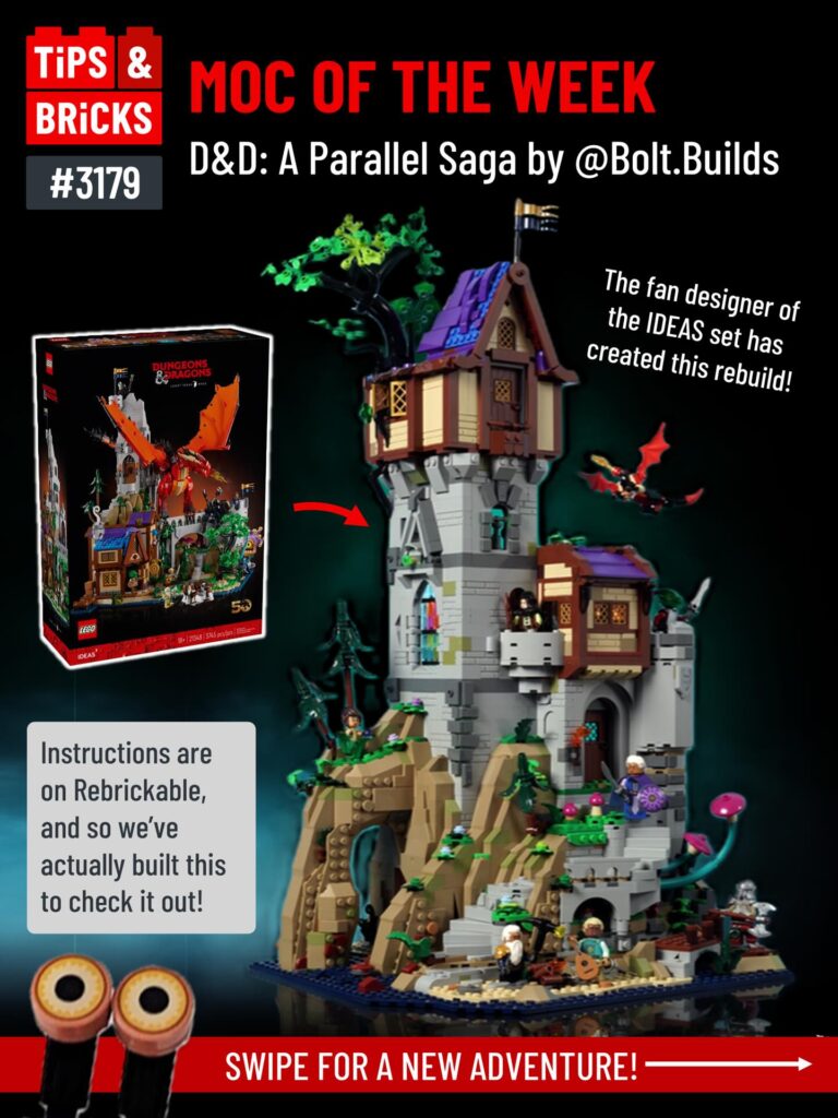 MOC OF THE WEEK: Dungeons & Dragons: A Parallel Saga by @bolt.builds
