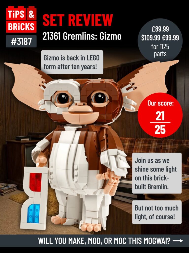 SET REVIEW: 21361 Gremlins: Gizmo