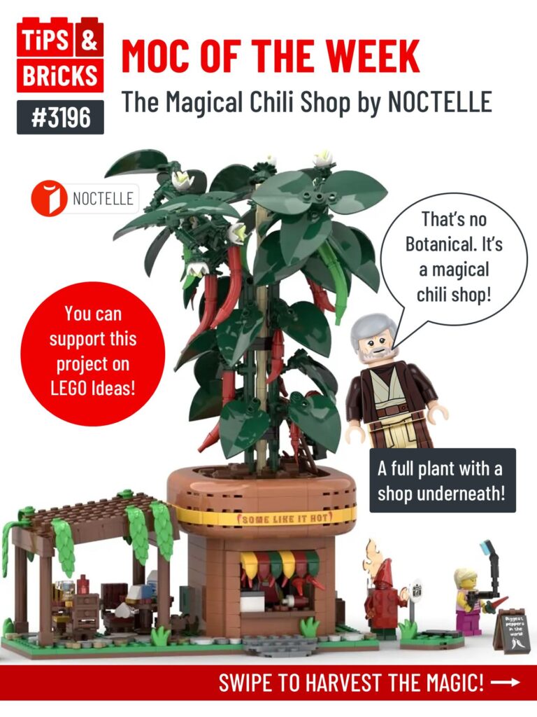 MOC OF THE WEEK: The Magical Chili Shop by NOCTELLE on LEGO Ideas