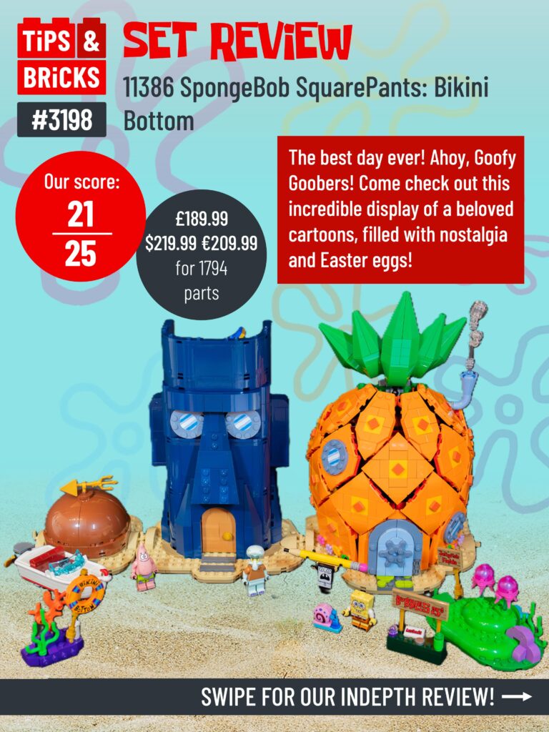 SET REVIEW: 11386 SpongeBob SquarePants: Bikini Bottom
