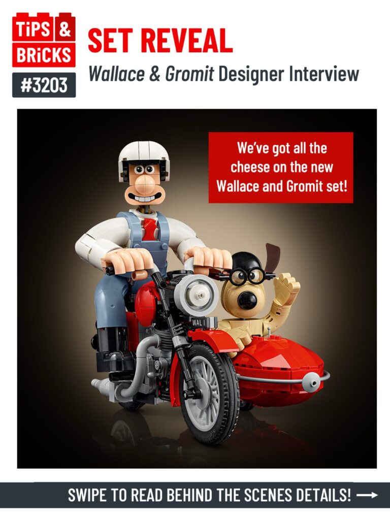 SET REVEAL - Wallace & Gromit Designer Interview: We've got all the cheese on the new Wallace & Gromit set!