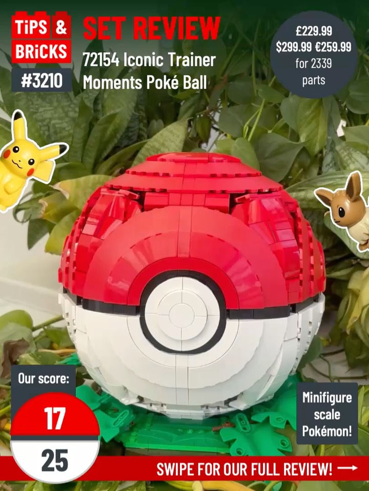 SET REVIEW: 72154 Iconic Trainer Moments Poké Ball